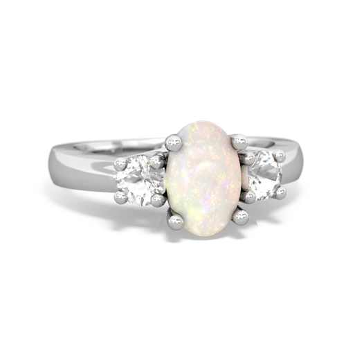 opal-white topaz timeless ring