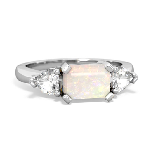 opal-white topaz timeless ring