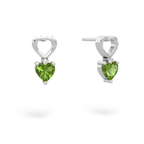 Peridot Hearts and Hearts Genuine Peridot earrings Earrings