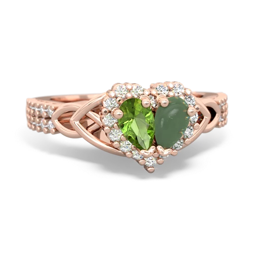 peridot-jade keepsake engagement ring