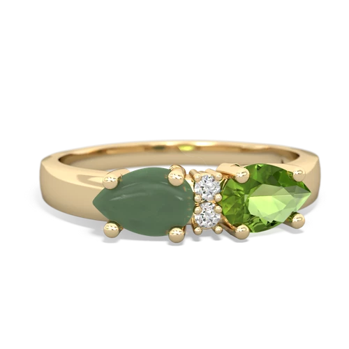 peridot-jade timeless ring