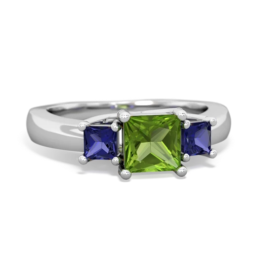 peridot-lab sapphire timeless ring