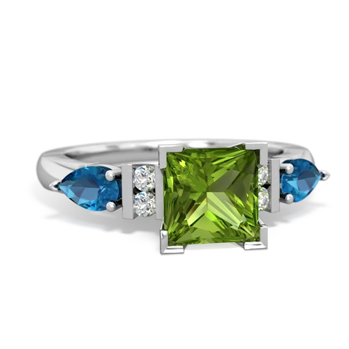 peridot-london topaz engagement ring