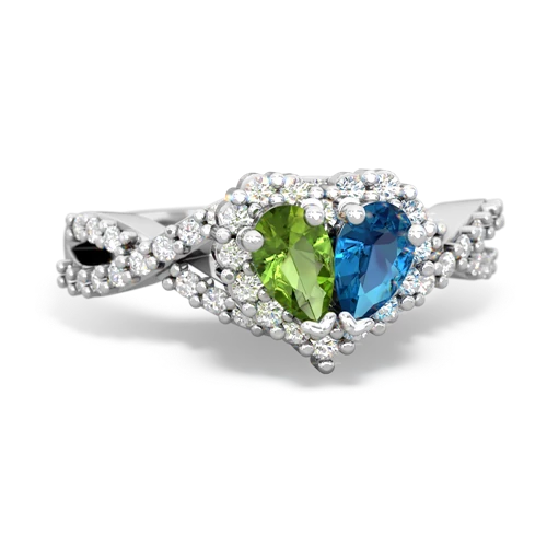 peridot-london topaz engagement ring