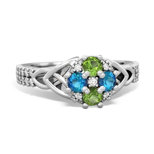 peridot-london topaz engagement ring