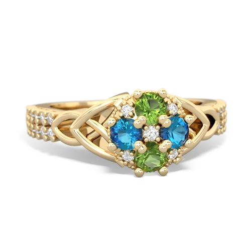 peridot-london topaz engagement ring