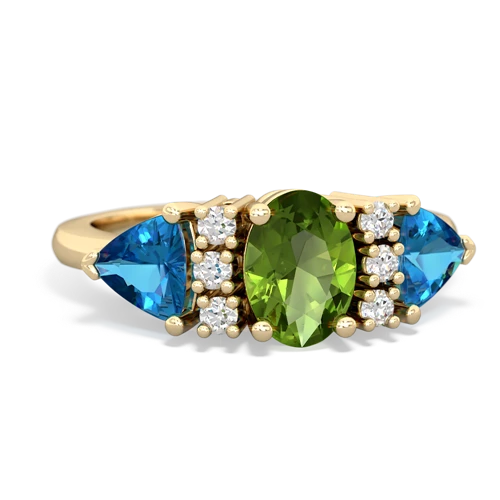 peridot-london topaz timeless ring