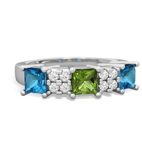 peridot-london topaz timeless ring