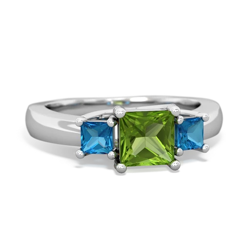 peridot-london topaz timeless ring