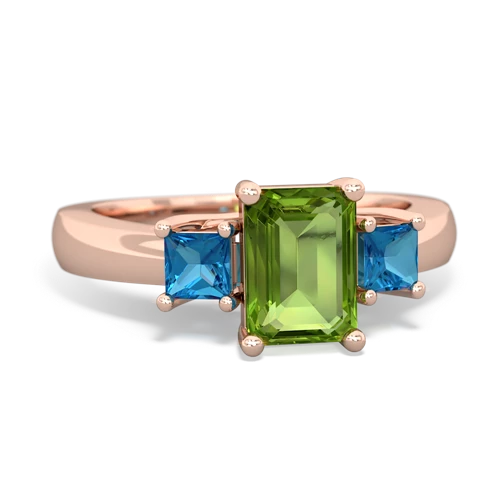 peridot-london topaz timeless ring