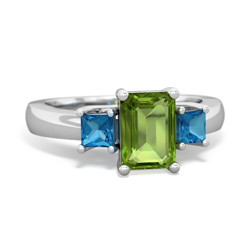 peridot-london topaz timeless ring