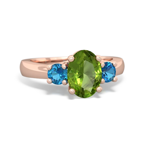 peridot-london topaz timeless ring