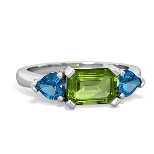 peridot-london topaz timeless ring