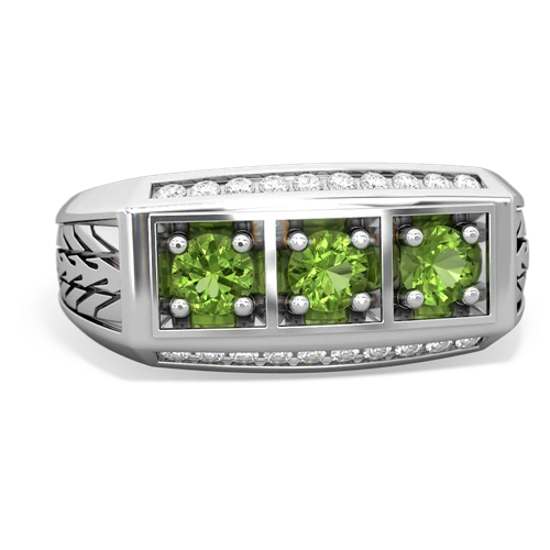 ruby-lab emerald three stone ring