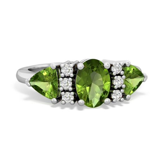 opal-peridot timeless ring