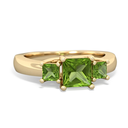 peridot-peridot timeless ring