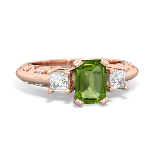 peridot engagement ring