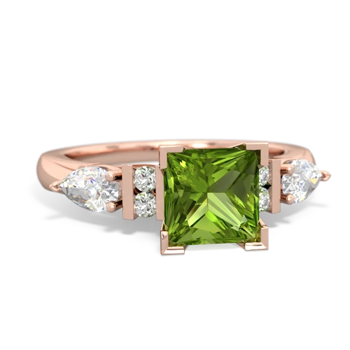 peridot engagement ring