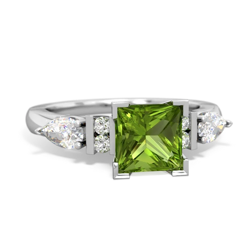 peridot engagement ring