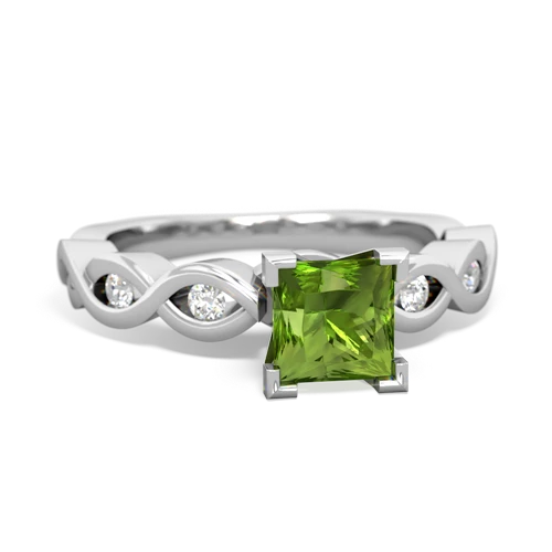 peridot engagement ring