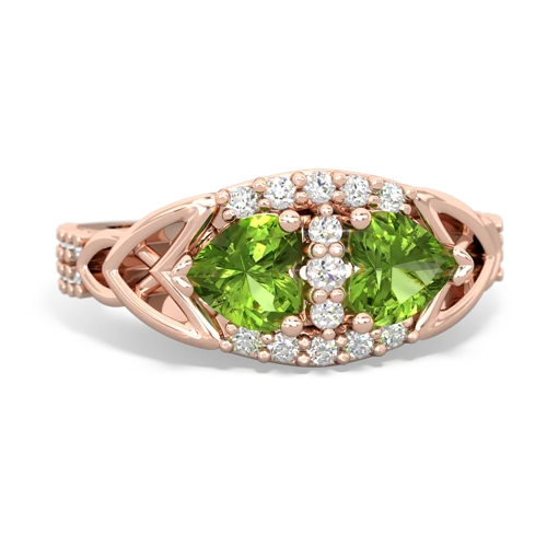 peridot keepsake engagement ring