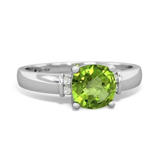 peridot modern ring