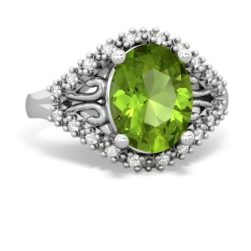 Peridot Antique Style Genuine Peridot ring Ring
