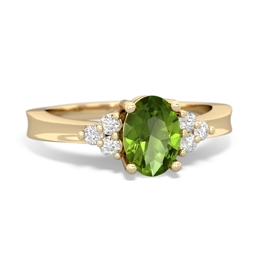 peridot timeless ring