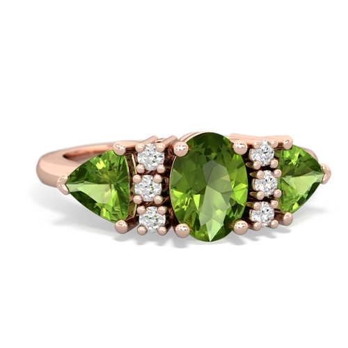 peridot timeless ring