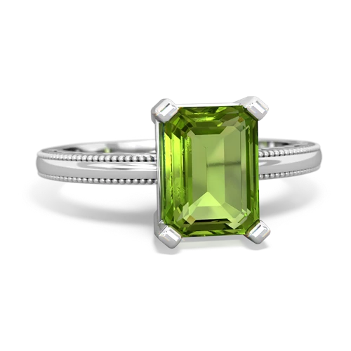 peridot timeless ring