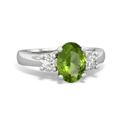 peridot timeless ring