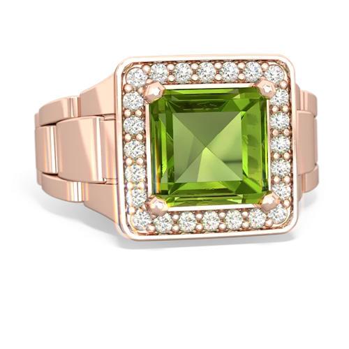 peridot watch ring ring