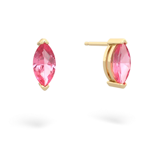 pink sapphire  earrings