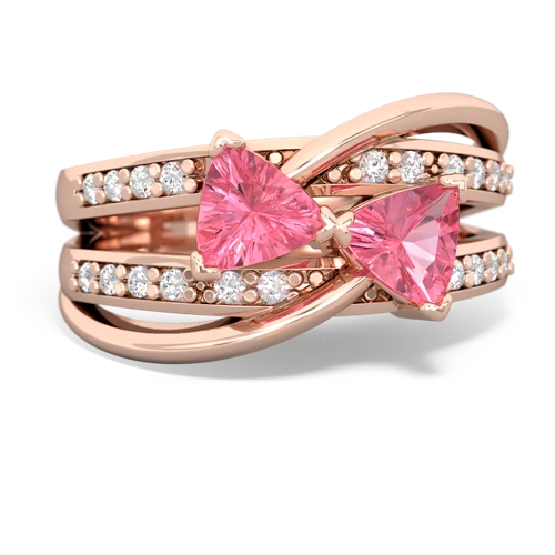 pink sapphire-pink sapphire couture ring
