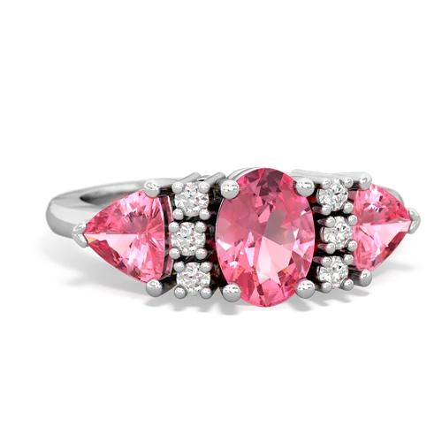 pink sapphire-pink sapphire timeless ring