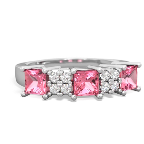 pink sapphire-pink sapphire timeless ring