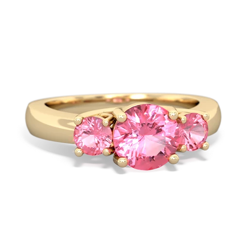 pink sapphire-pink sapphire timeless ring