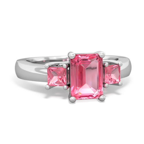 pink sapphire-pink sapphire timeless ring