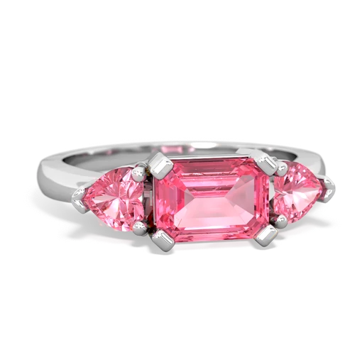 pink sapphire-pink sapphire timeless ring