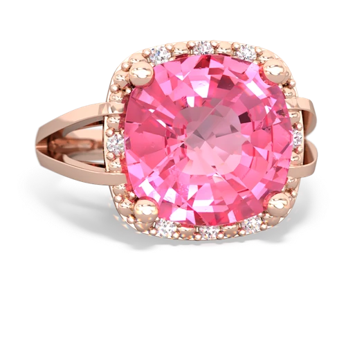 pink sapphire cocktail ring