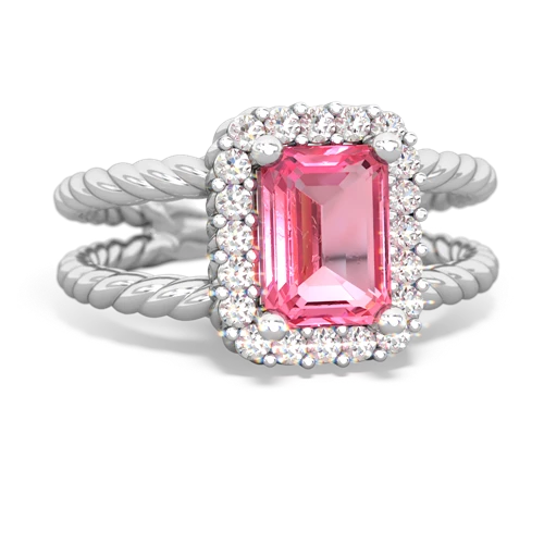 pink sapphire couture ring