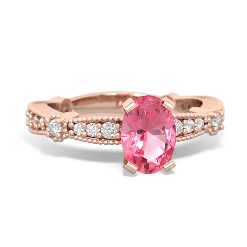 pink sapphire engagement ring