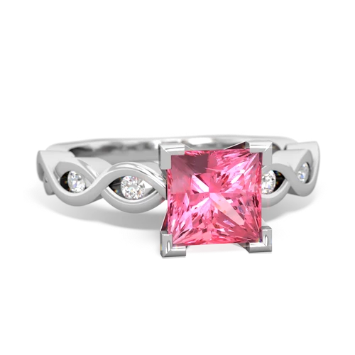 pink sapphire engagement ring