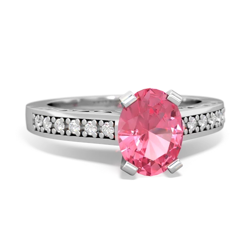 pink sapphire engagement ring