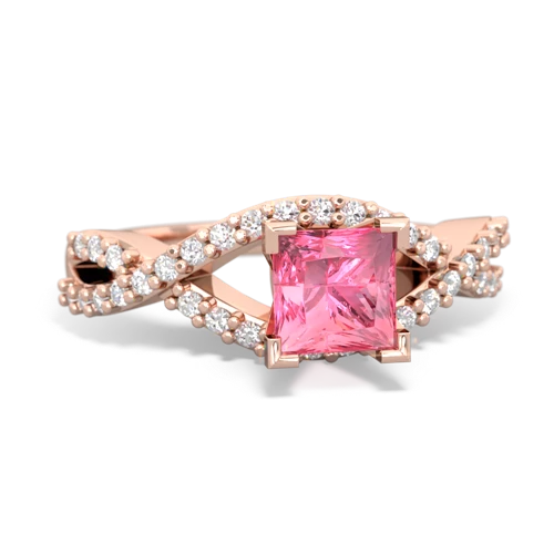 pink sapphire engagement ring