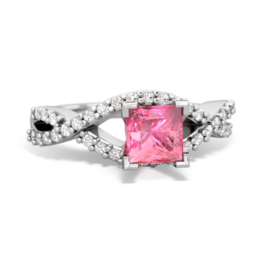 pink sapphire engagement ring