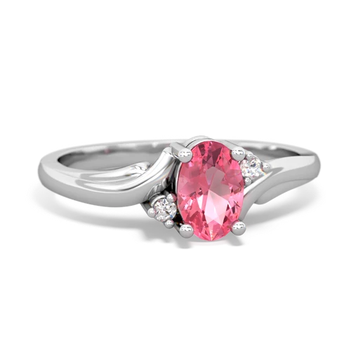 pink sapphire filligree ring