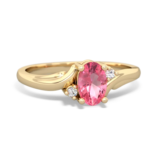 pink sapphire filligree ring