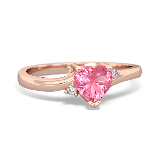 pink sapphire petite ring