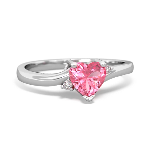 pink sapphire petite ring